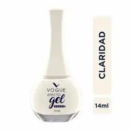 Esmalte Efecto Gel Claridad Blanco