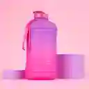 Vaso Plástico Púrpura y Rosa 2100 mL Miniso