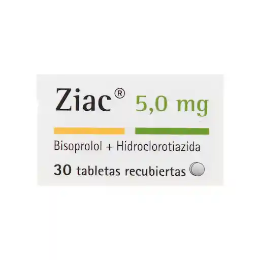 Ziac Bisoprolol + Hidroclorotiazida 