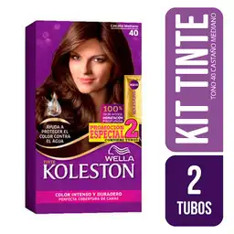 Koleston Tinte Permanente Castaño Medio 40 