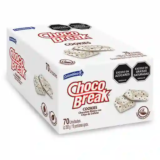 Chocobreak Chocolate & Cookies Plegadiza 350 g