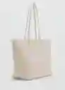 Bolso G Maribel2 Off White Talla 99 Mujer Mango