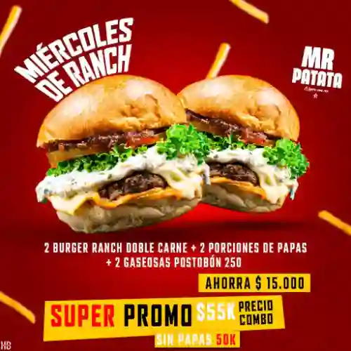 Oferta Miercoles Ranch Dobles