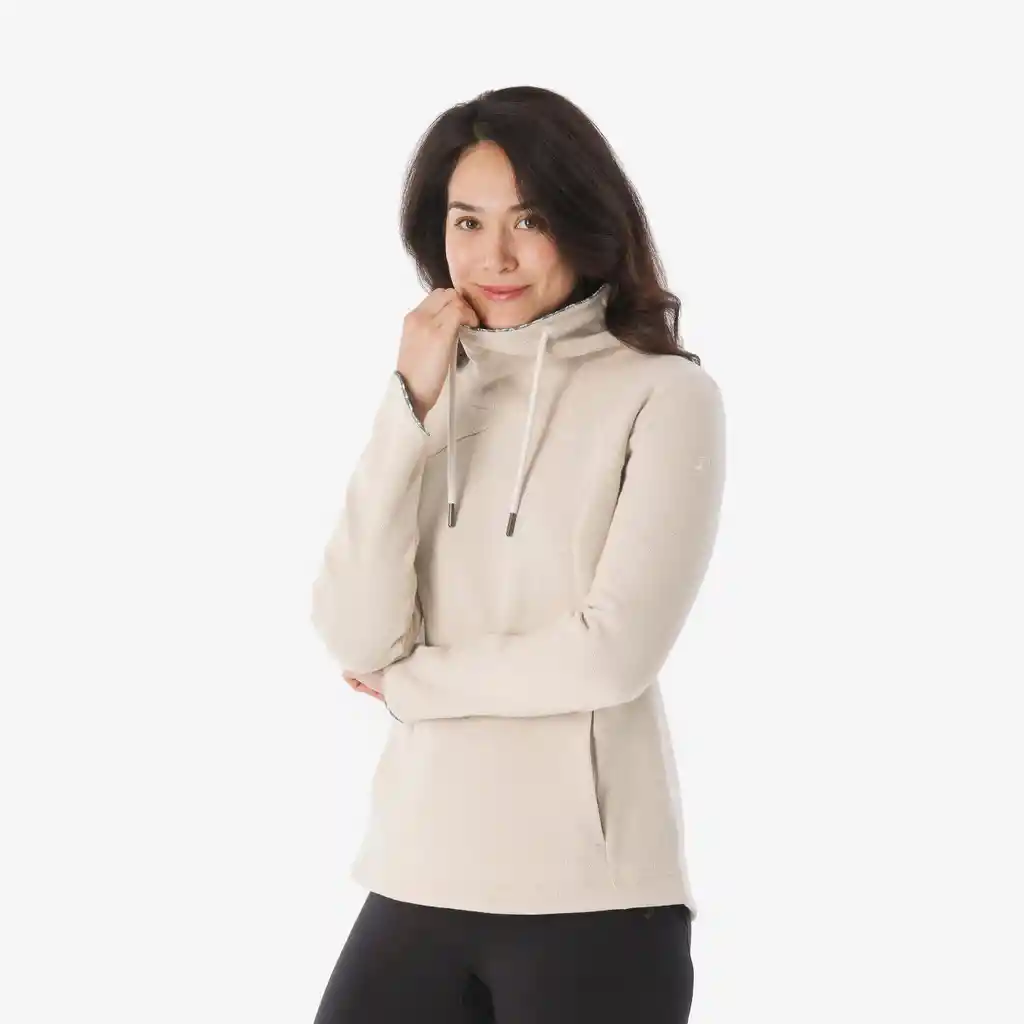 Saco de Senderismo Para Mujer Nh100 Beige