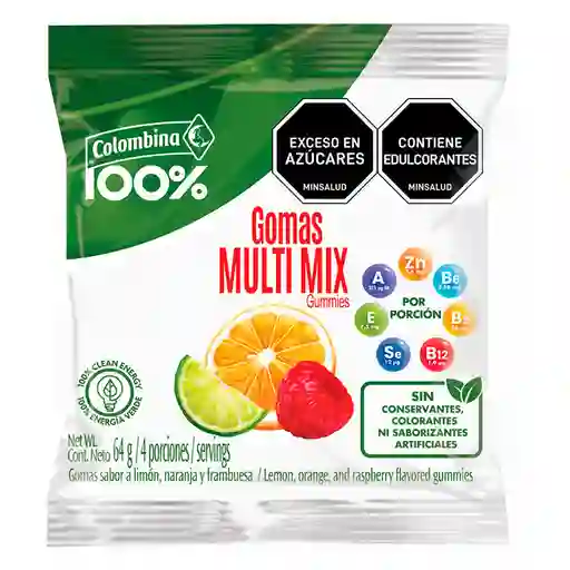 Colombina Gomas Multivitaminas 