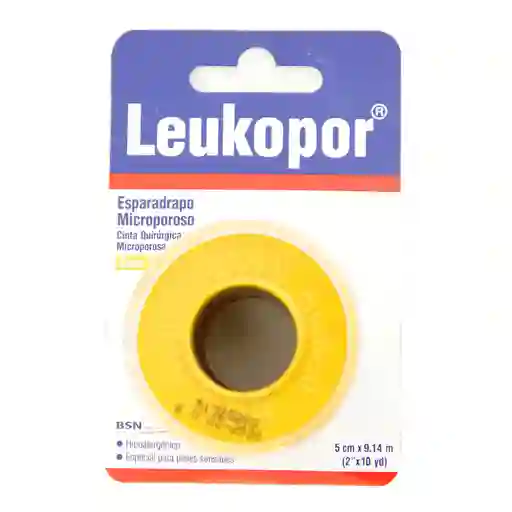 Leukopor Esparadrapo Microporoso Color Piel