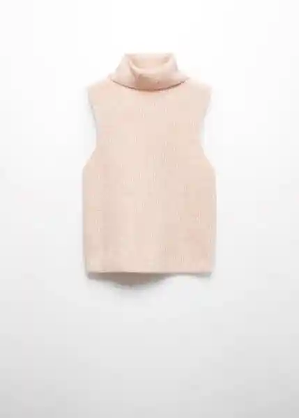 Top Canet Rosa Pastel Talla XL Mujer Mango