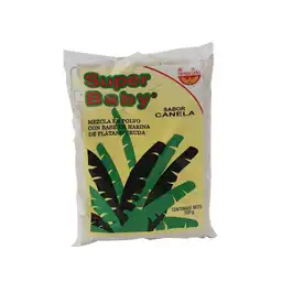 Super Baby Mezcla con Base en Harina de Plátano Sabor a Canela