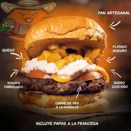 Hamburguesa costeña