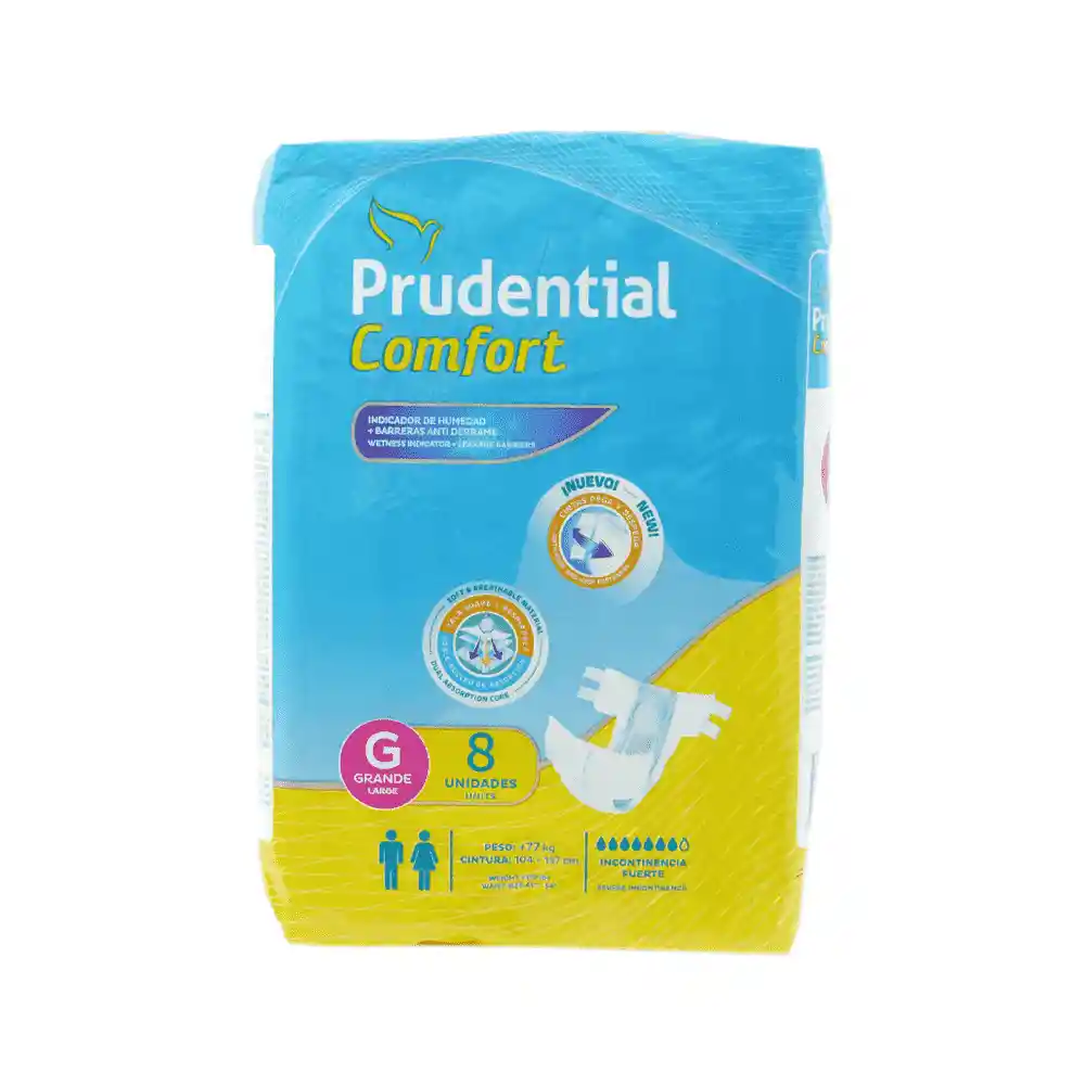 Prudential Pañales para Adulto Talla G