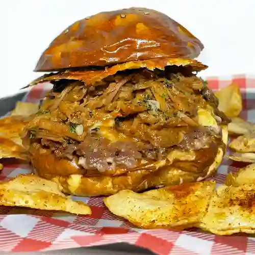 Hamburguesa de Birria
