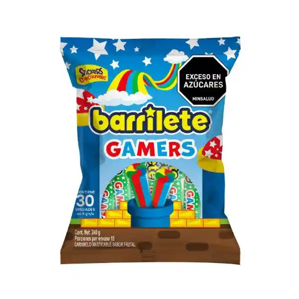 Caramelo Barrilete Masticable Frutal (240 Gr)