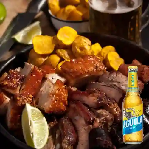 Combo Matrimonio 200 gr + Aguila Light 350 ml