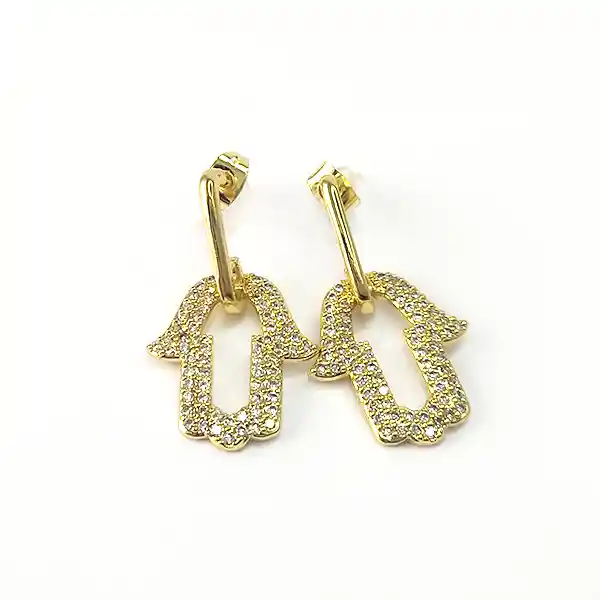 Golfied Aretes Dorado