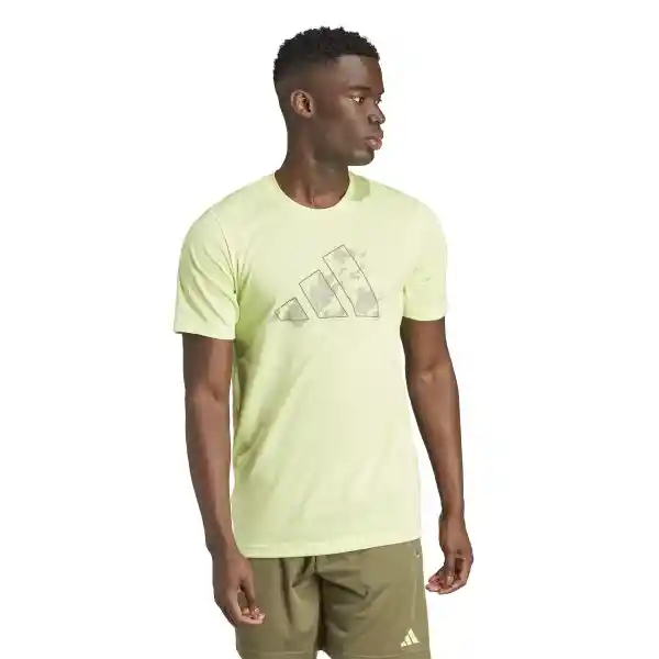 Adidas Camiseta Tr-es+ Tee Hombre Verde Talla L Ref: IJ9602