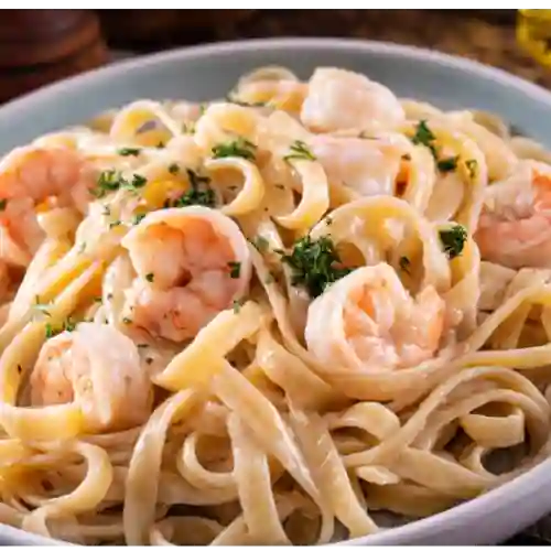 Pasta con Camarones