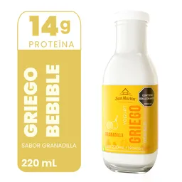 Yogurt Griego San Martín Bebible Granadilla