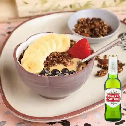 Combo Bowl de Açaí + Stella Artois 350 ml
