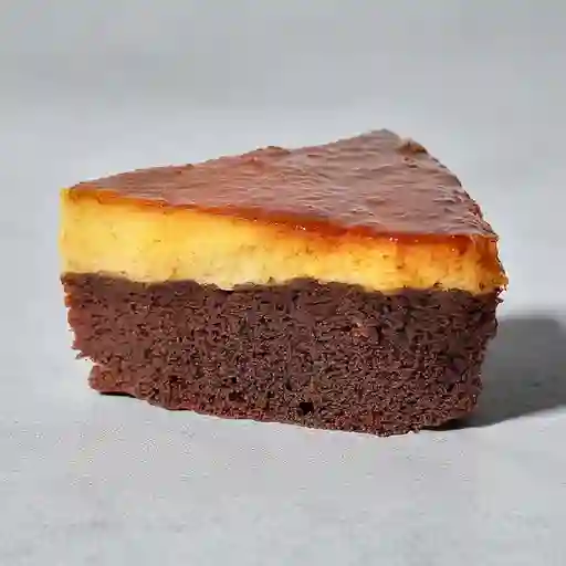 Porción de Chocoflan