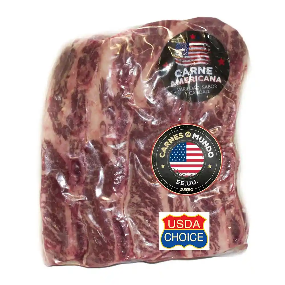 Rib Asado de Tira Americana Con Hueso