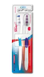 Cepillo Dental Suppra Care Silver X2