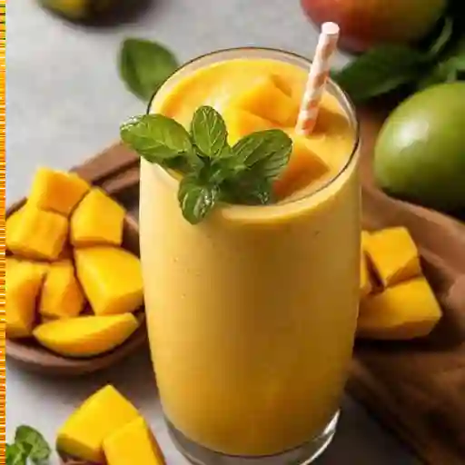 Jugo natural en leche