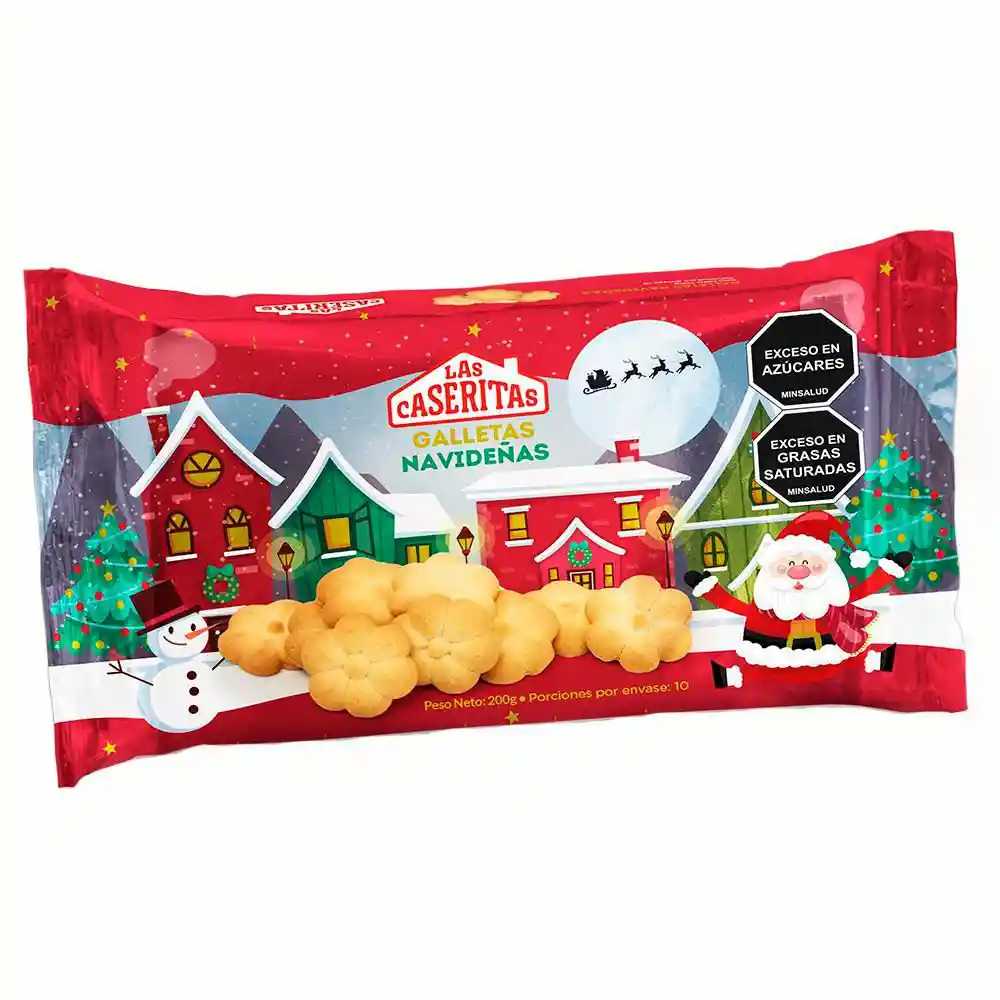 Galleta Las Caseritas Galleta de Mantequilla (200 Gr)