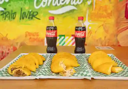 Empandas de maiz surtidas