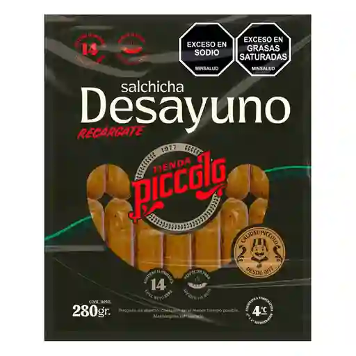 Pizzas Piccolo Salchicha Desayuno