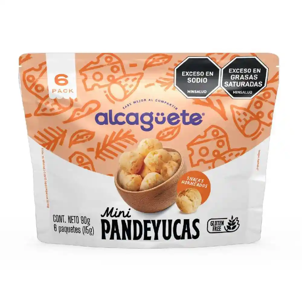 Pandeyucas Alcaguete Mini Libre Gluten (90 Gr)