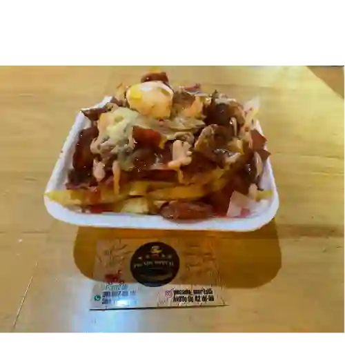Salchipapa Especial