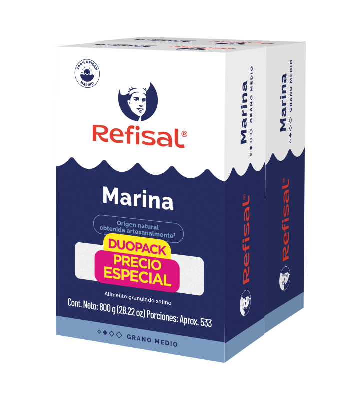 Refisal Sal Marina Natural 2 x 800 g