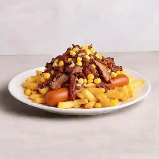 Salchipapa Tentación