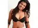 American Eagle Brasier Aerie Real Happy Negro Real Talla 32 B