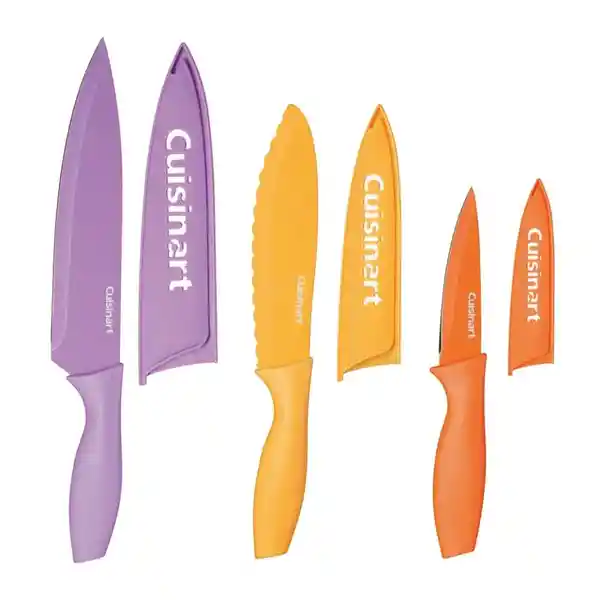 Cuisinart Set De Cuchillos Con Protector 6 Piezas
