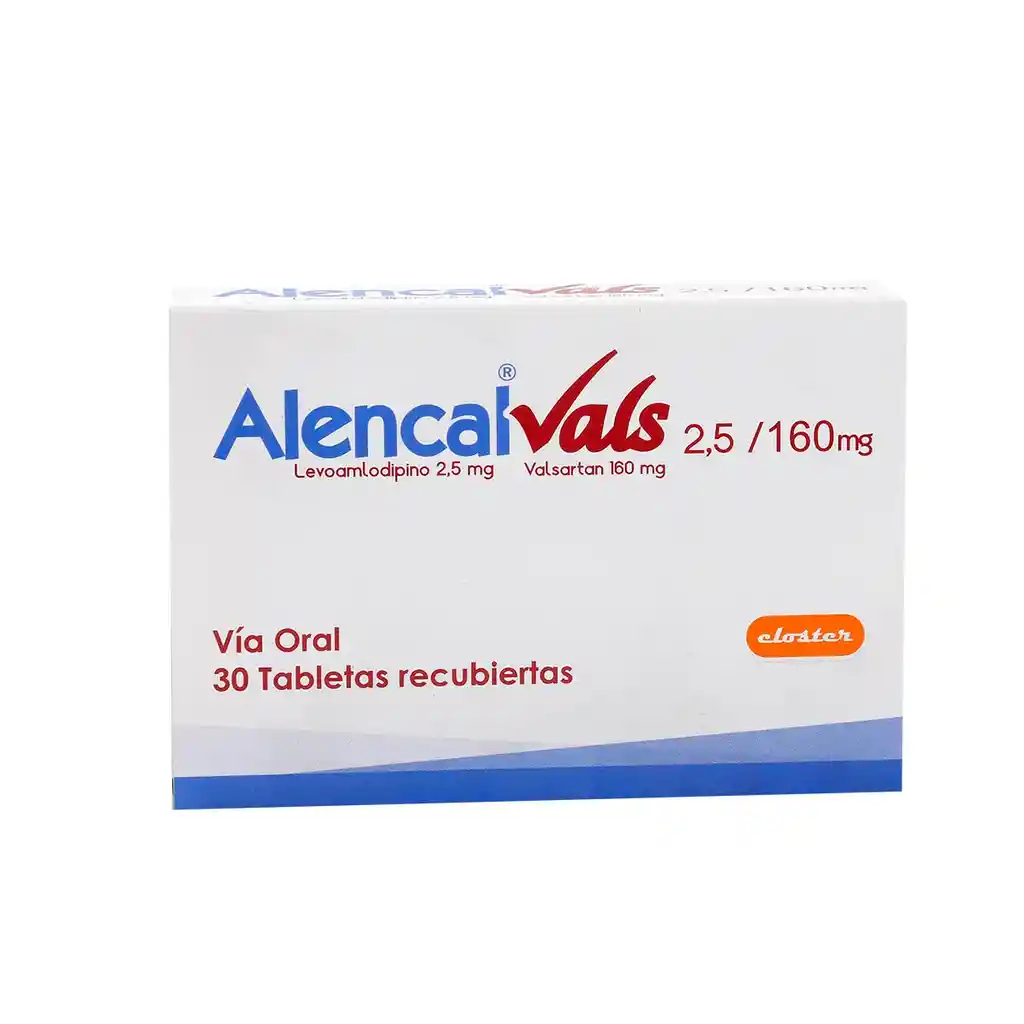 Alencal Vals (2.5 mg / 160 mg) 