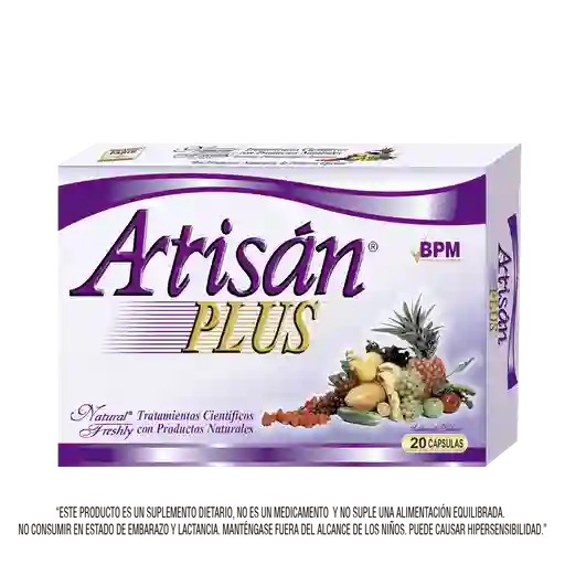 Natural Freshly Artrisán Plus Suplemento Dietario
