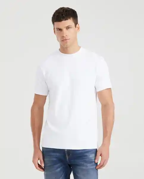Camiseta Duotono Duck Masculino Blanco 0 Claro M Chevignon