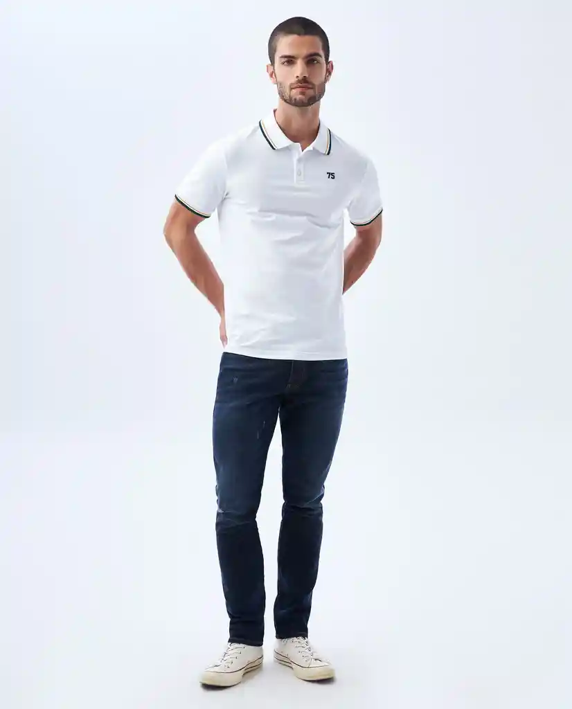 Polo Manga Corta Para Hombre