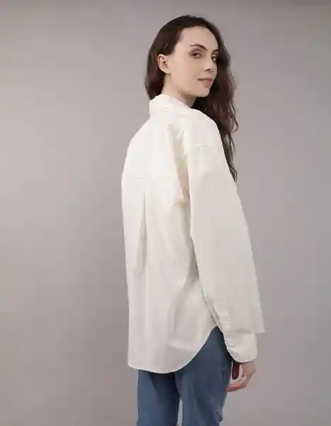 Camisa Mujer Blanco Talla MEDIUM 6214106 American Eagle