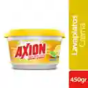 Lavaplatos en Crema Axion Lima Limon 450g