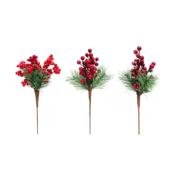 Adorno Pick Berrie Navidad 2024 30 cm