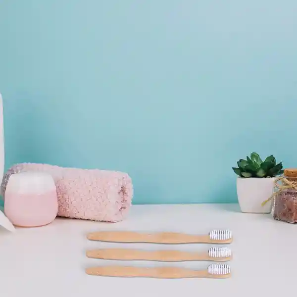 Cepillo de Dientes Biodegradable Ecológico de Bambú Miniso