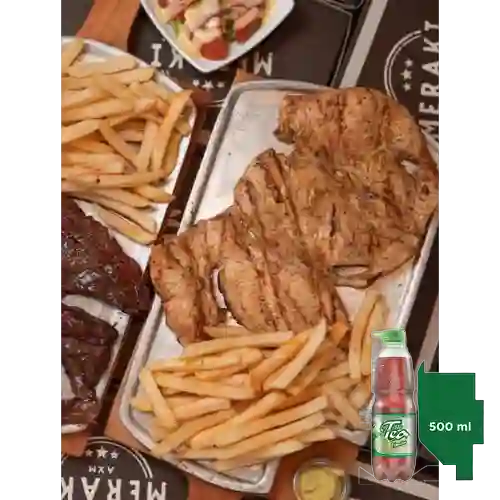 Combo Filete de Pollo + Postobon 400