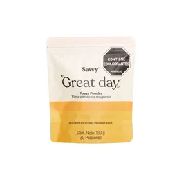 Savvy Great Day Lemon Gingerine X30