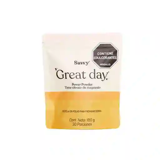 Savvy Great Day Lemon Gingerine X30