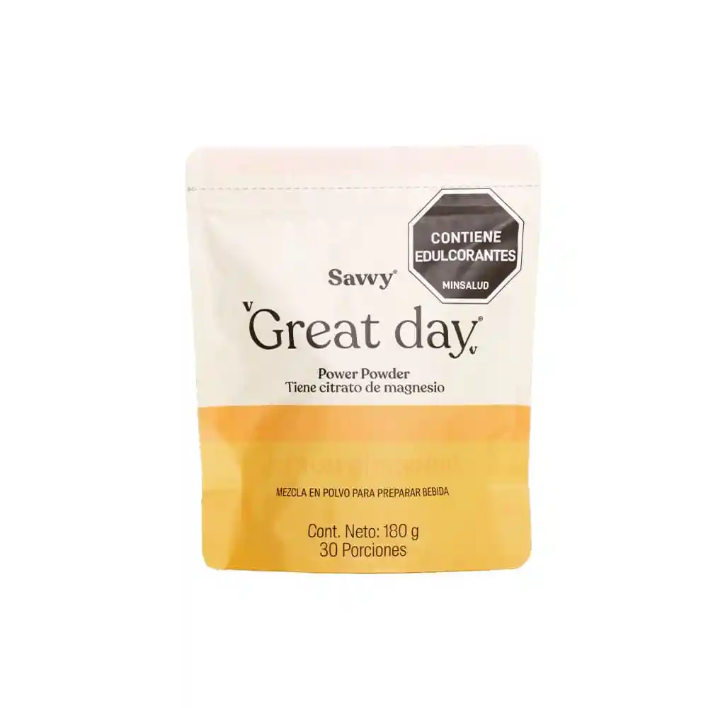 Savvy Great Day Lemon Gingerine X30