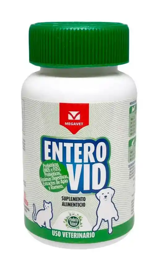Enterovid Suplemento Alimenticio para Perro y Gato