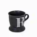 Ambiente Gourmet Mug Con Letra R Negro