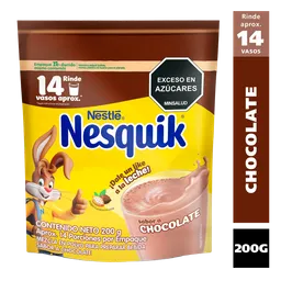 Bebida en polvo NESQUIK sabor a chocolate x 200g
